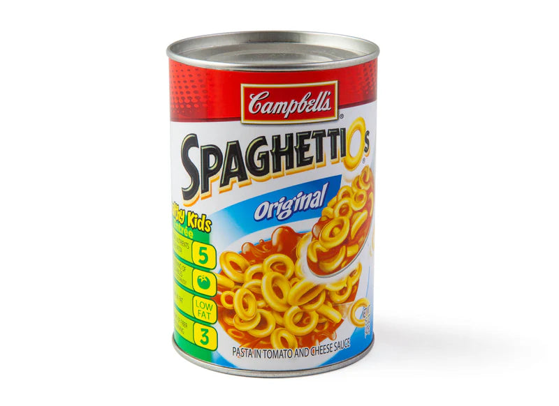 Spaghettio's Can Safe