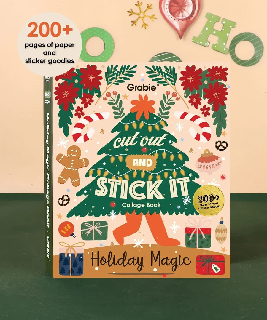 Holiday Magic Collage Activity Book 200+ Pages