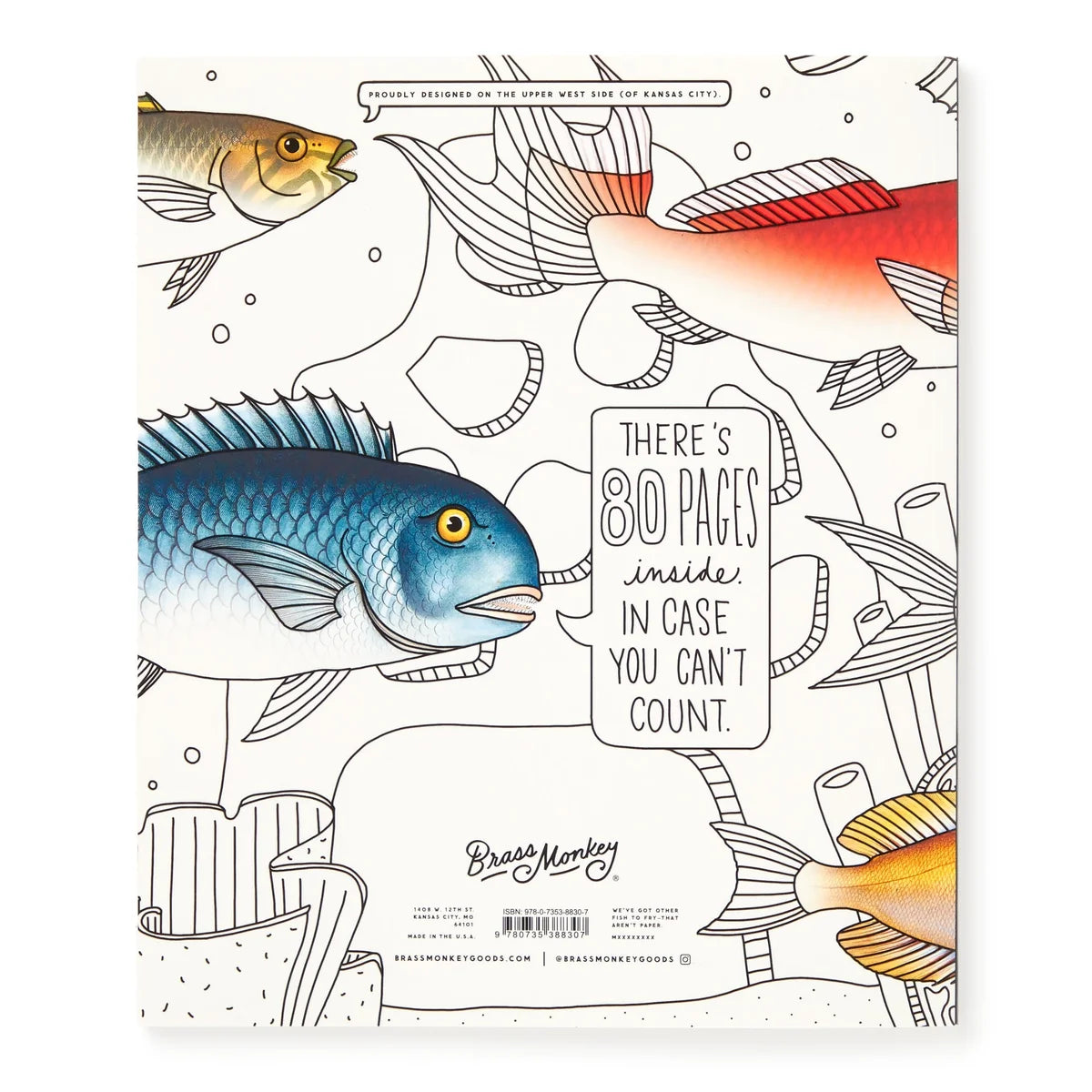 Coloring Book Judgy Fish