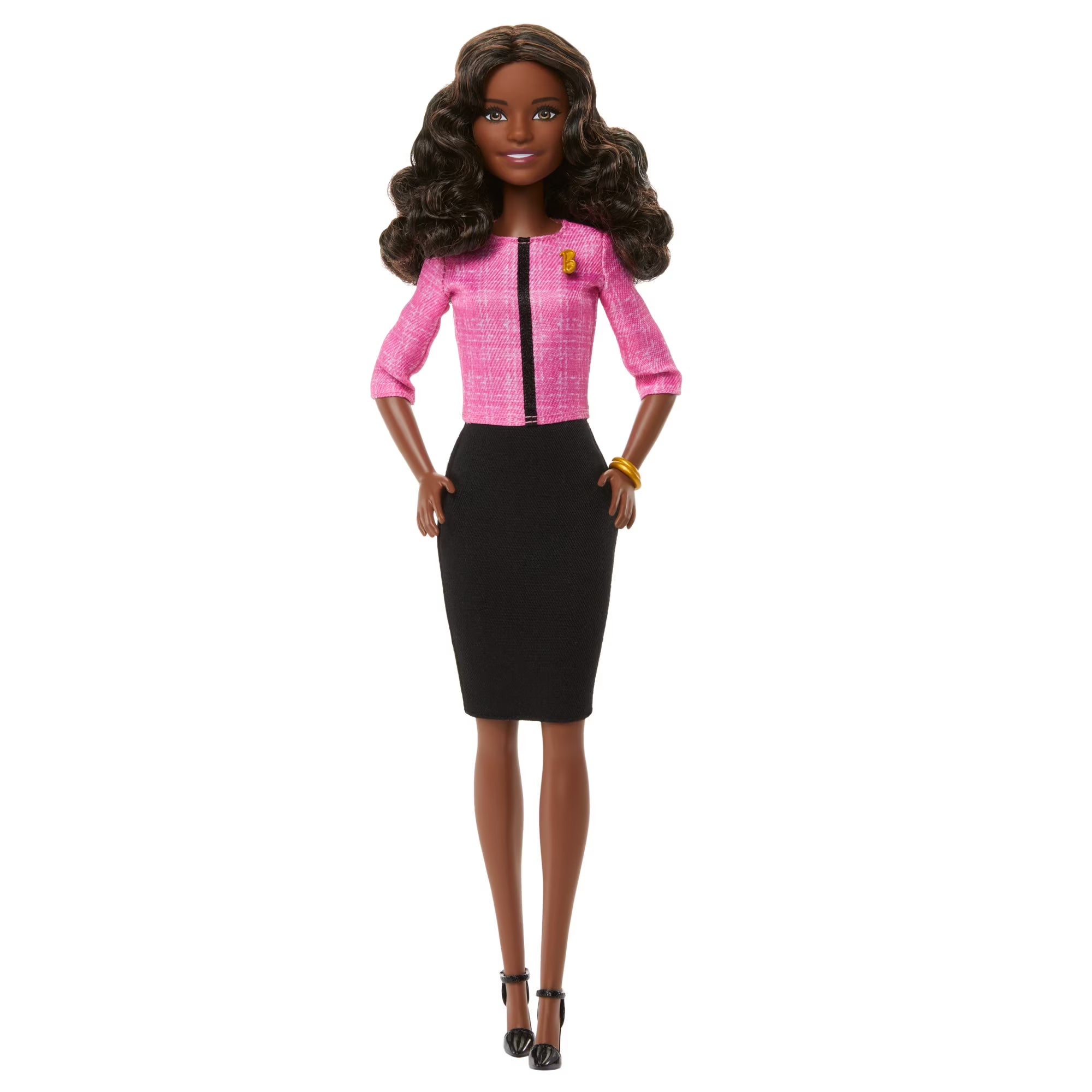 Barbie Future Leader Dark Brown Hair - African American