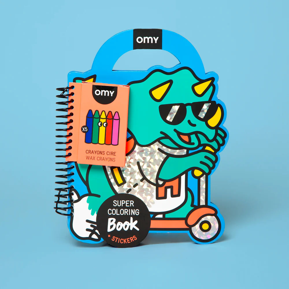 Dino Super Coloring & Sticker