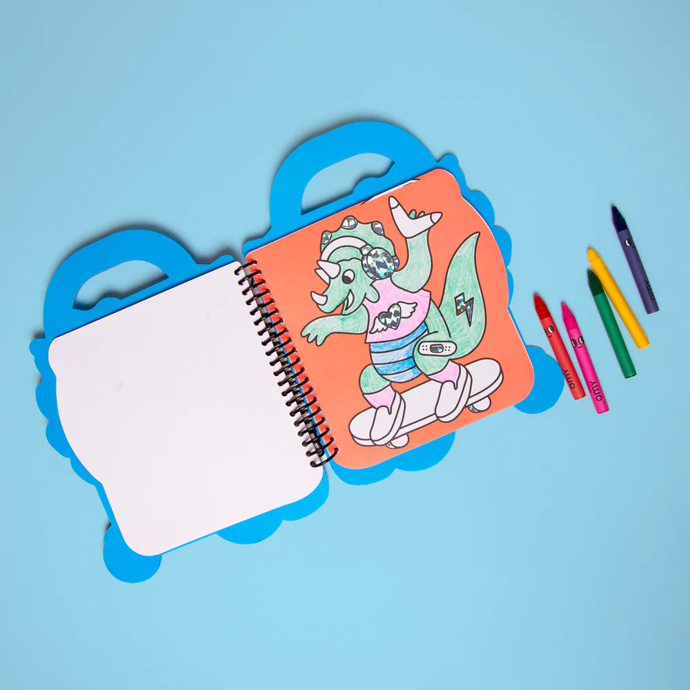 Dino Super Coloring & Sticker