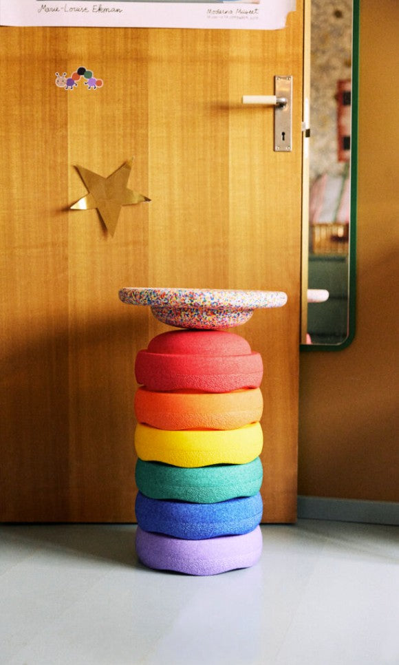 Rainbow Set Classic Stapelstein