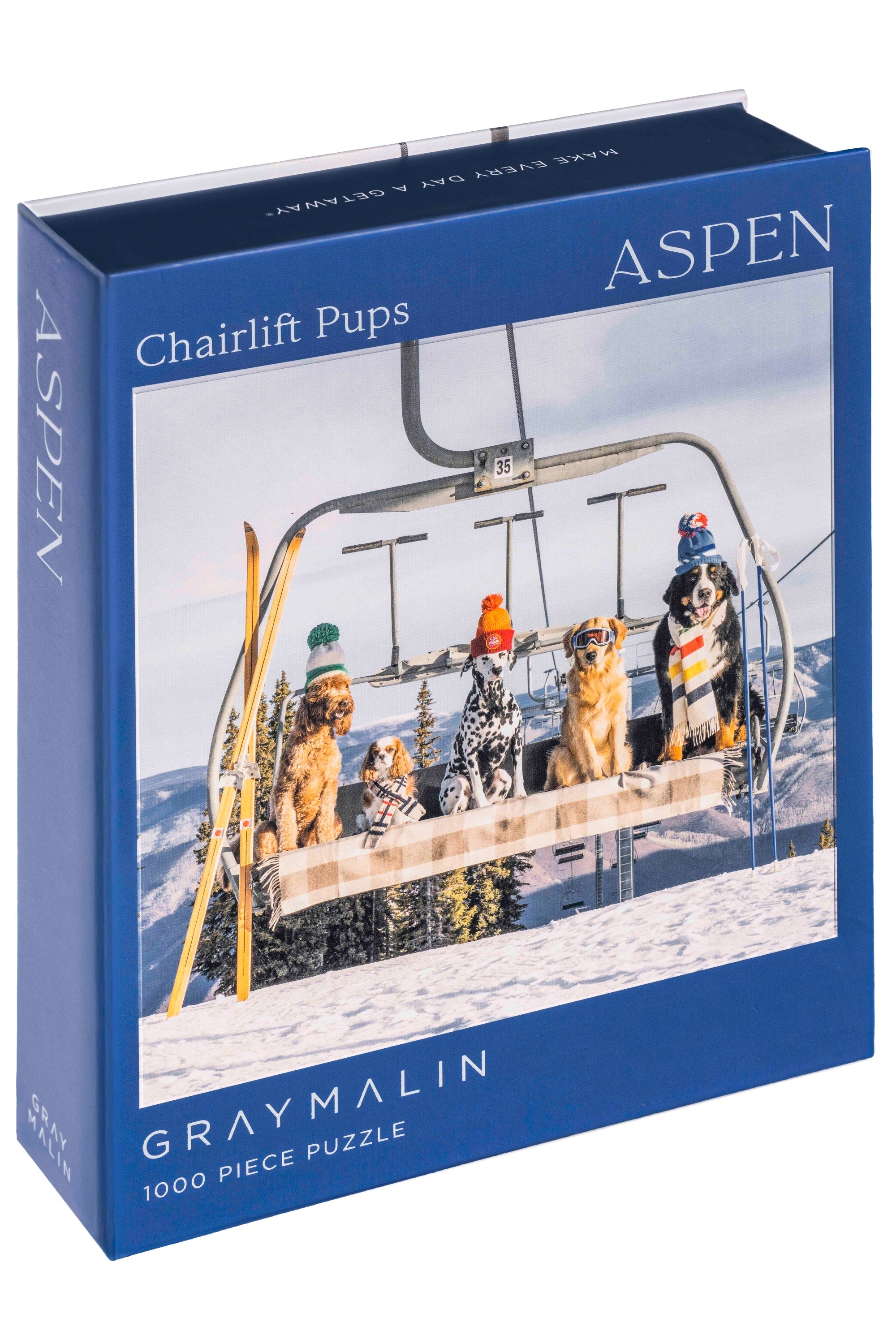 Gray Malin Aspen Puzzle 1000 Book Box