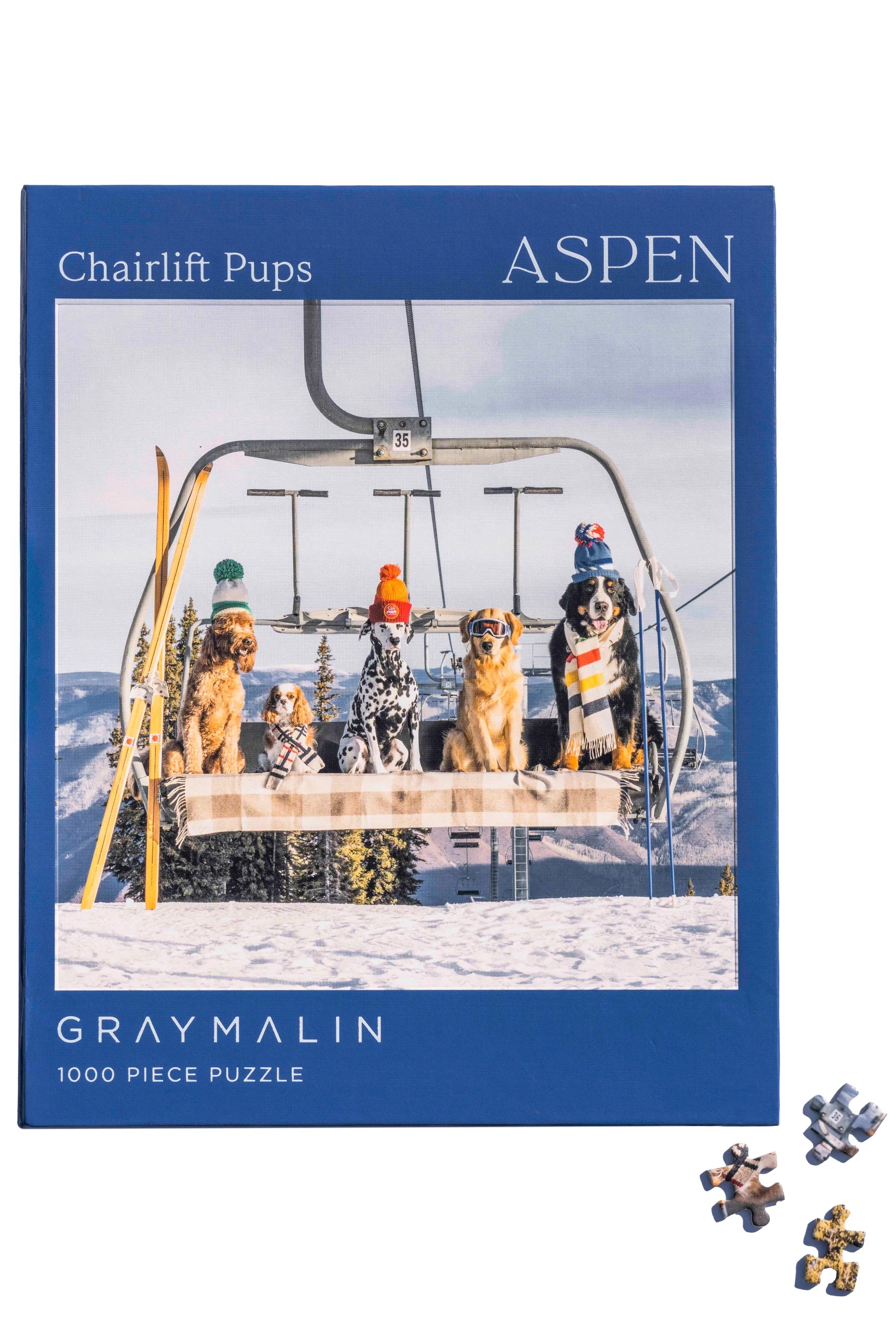 Gray Malin Aspen Puzzle 1000 Book Box