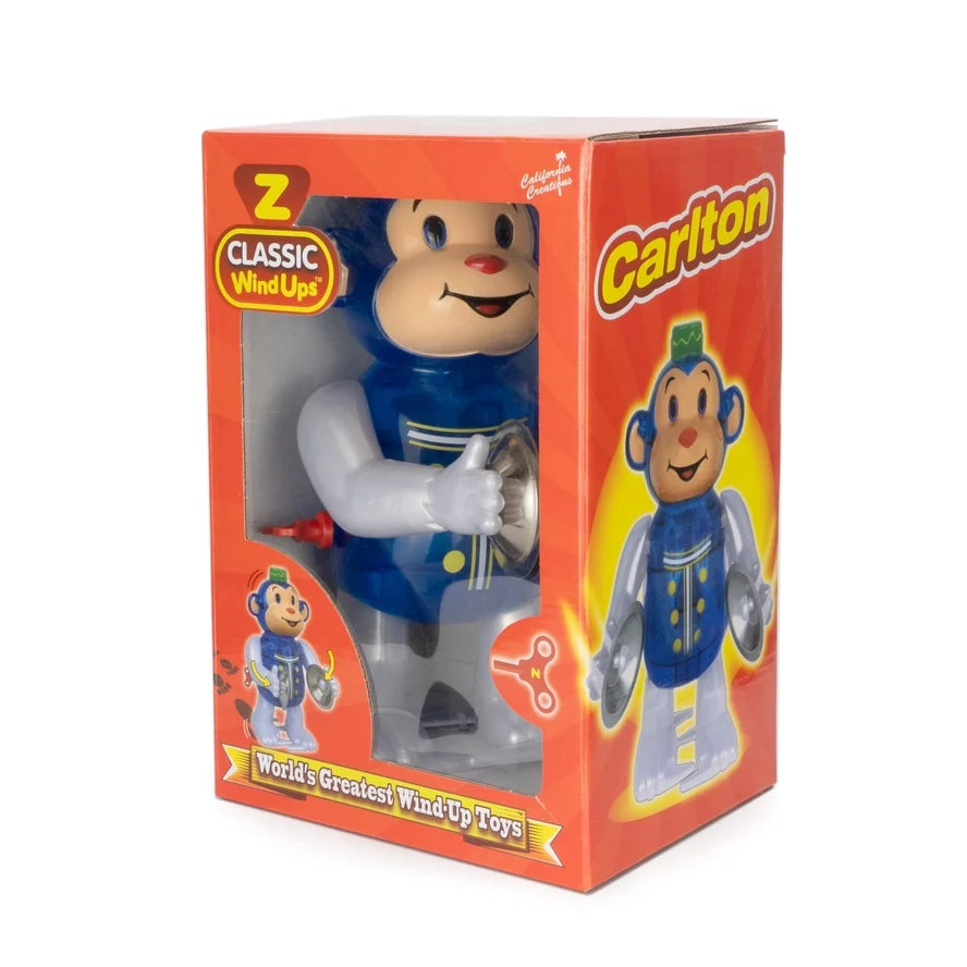 Carlton Blue Monkey Wind Up