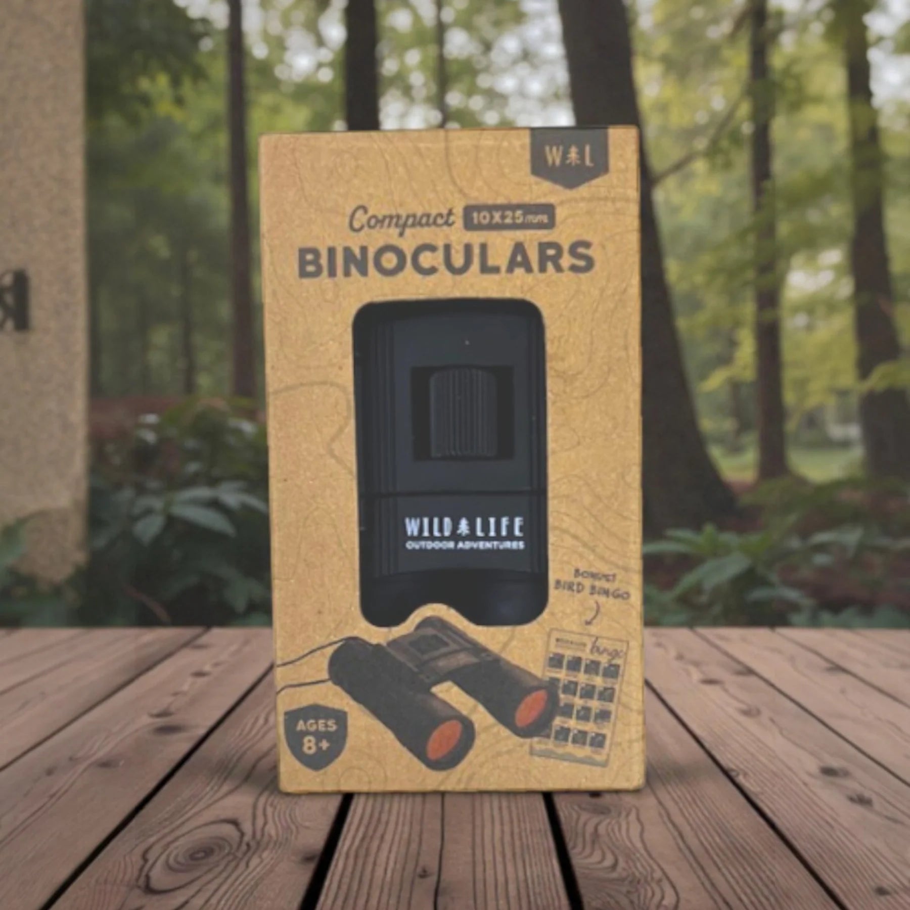 Compact Binoculars 10 x 25