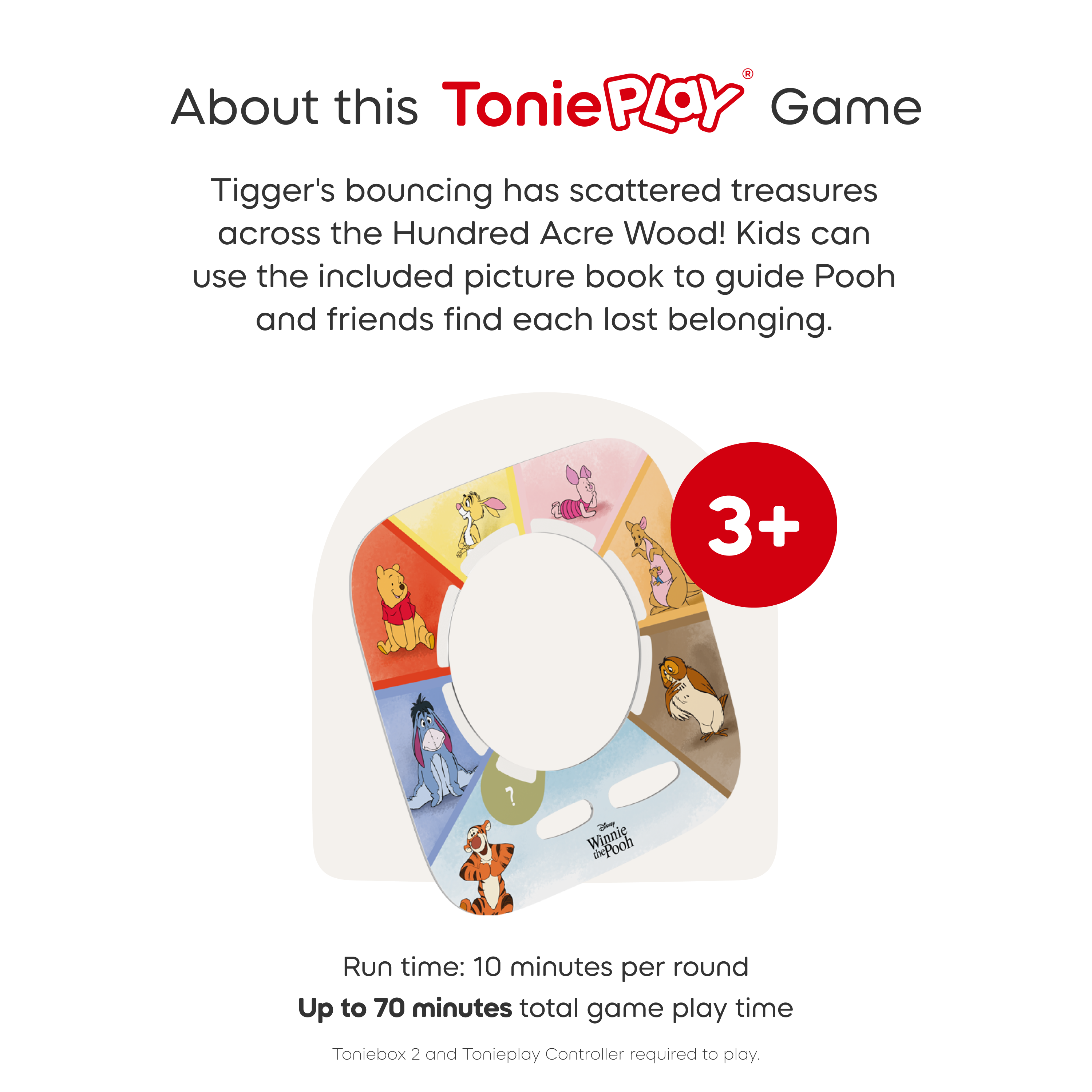 Tonieplay Disney Winnie the Pooh: Tigger's Mix-Up Fix-Up Game