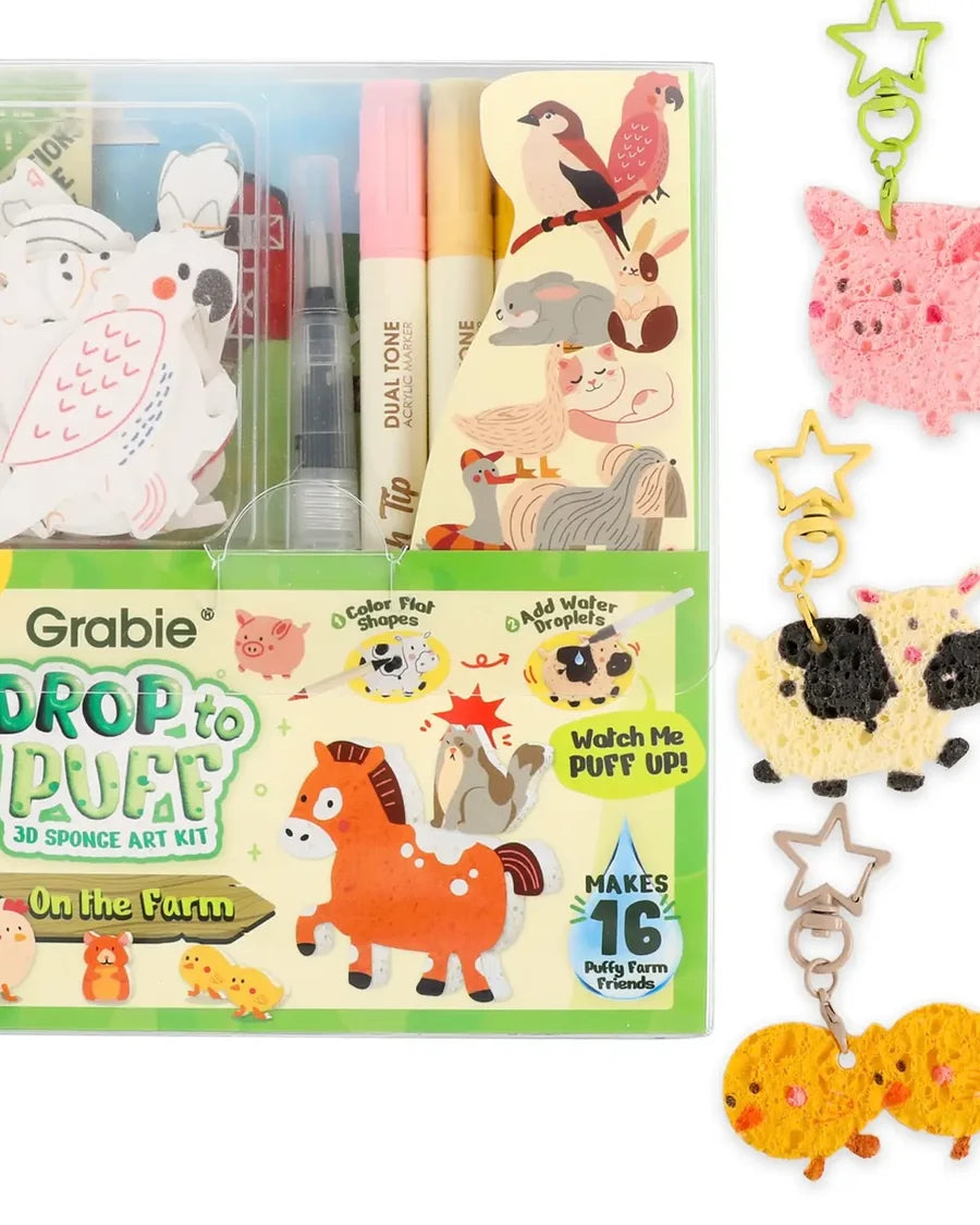 At the Harbor Drop to Puff 3D Sponge Art Kit – Assorted Designs