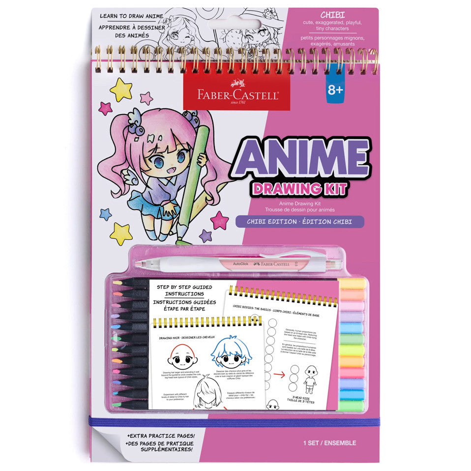 Anime Drawing Kit - Chibi