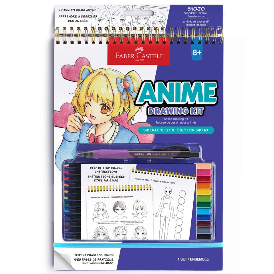 Anime Drawing Kit - Shojo