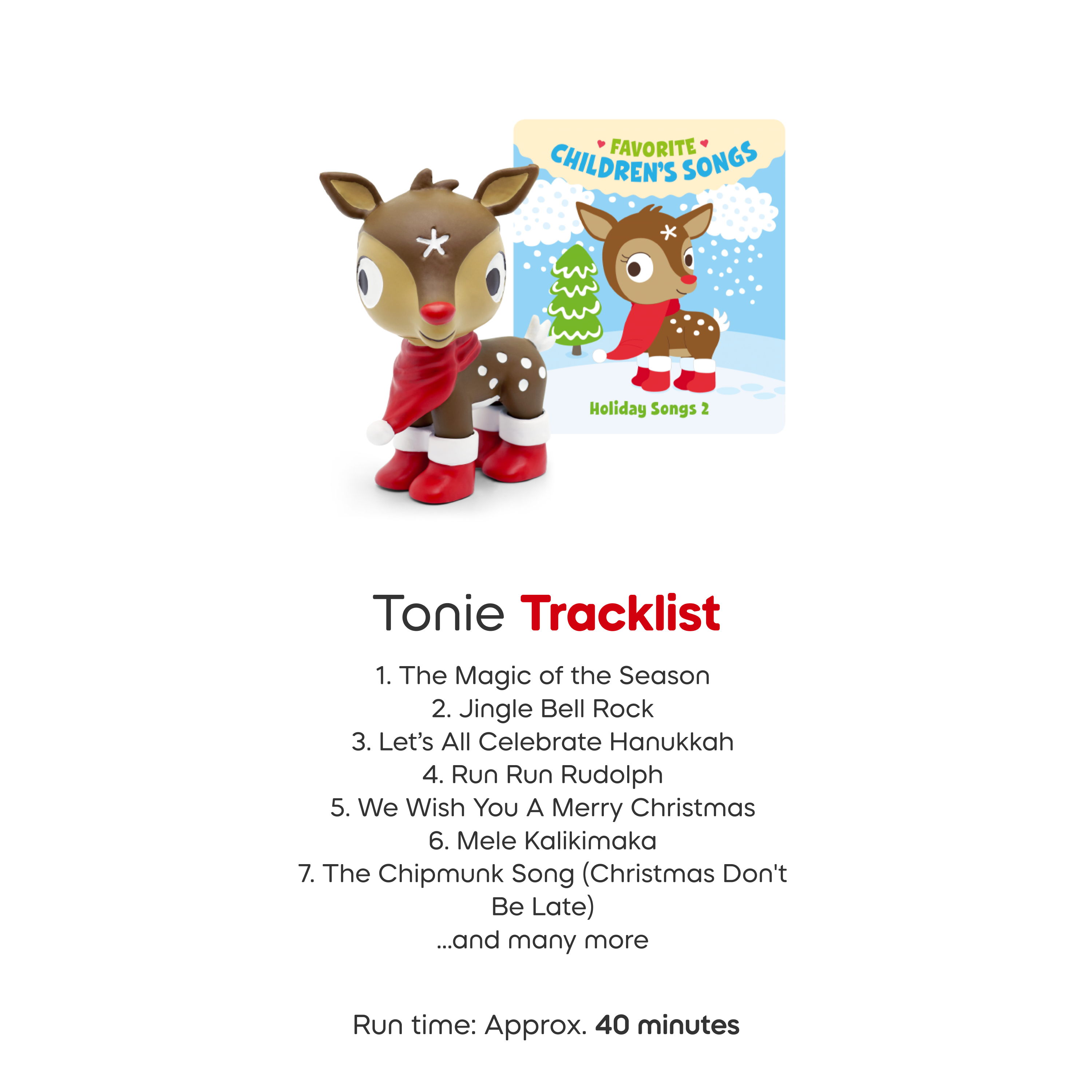 Favorite Children’s Songs: Holiday Songs 2 Tonie