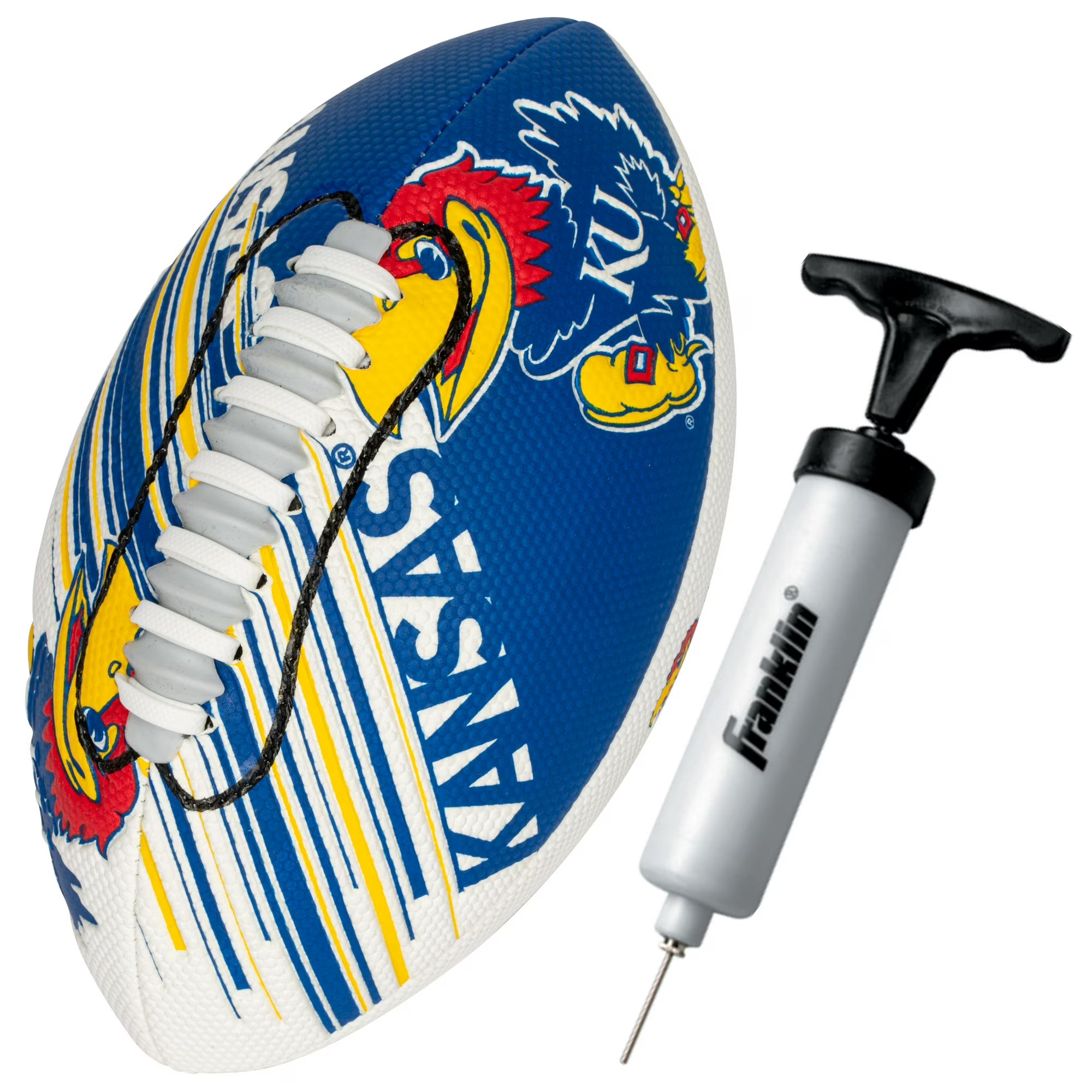 College Air Tech Mini Football - Kansas Jayhawks Bulk