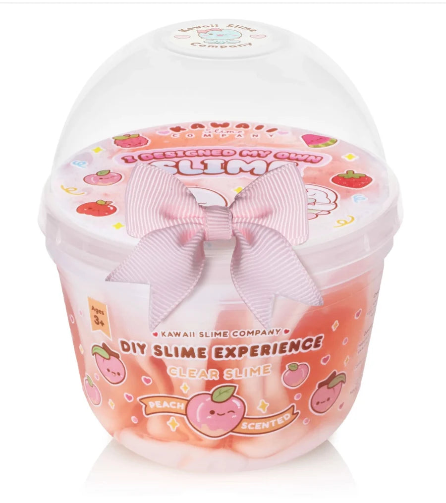 Peach Boba Slime