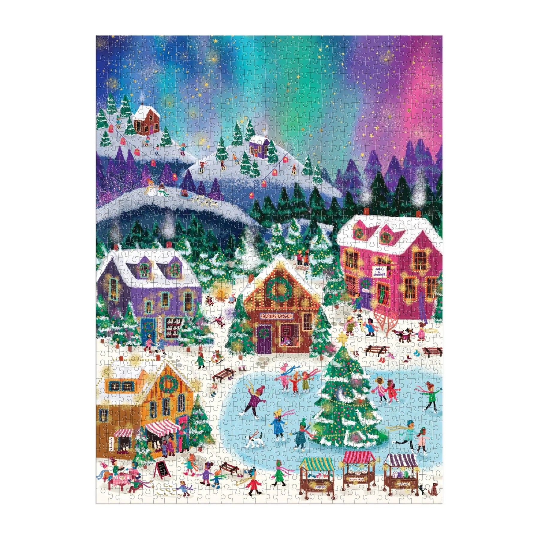 Northern Lights Puzzle 1000 Foil