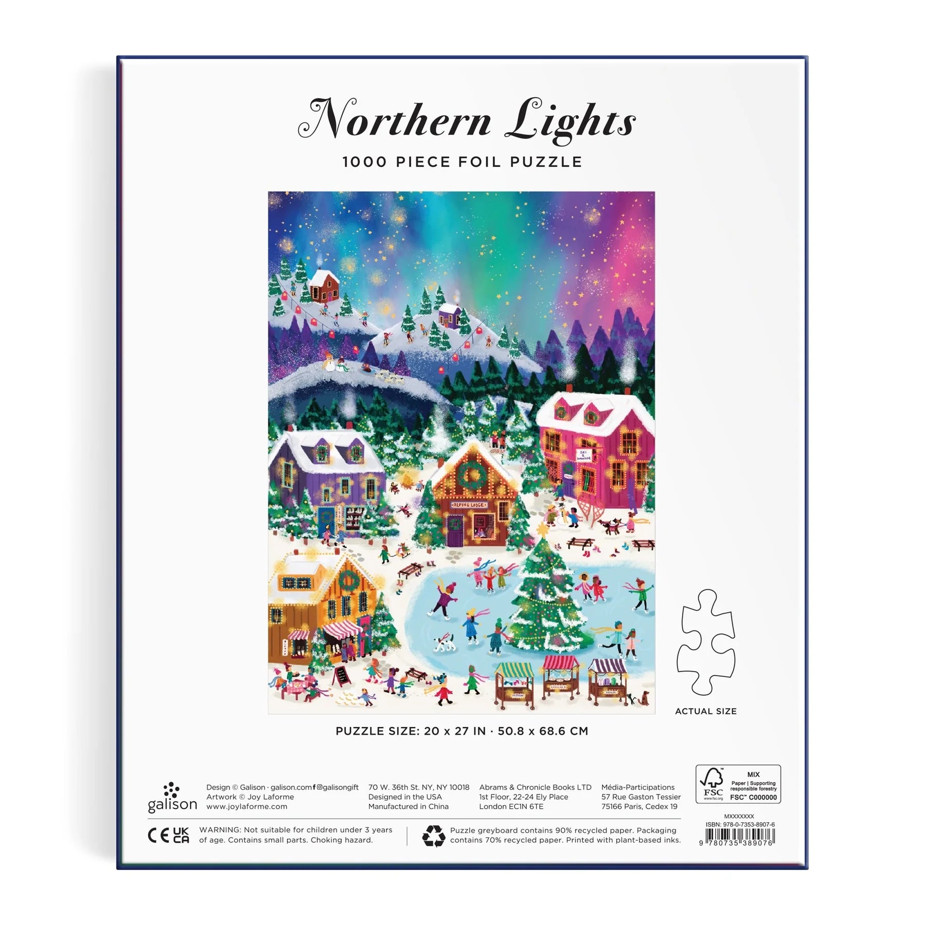 Northern Lights Puzzle 1000 Foil