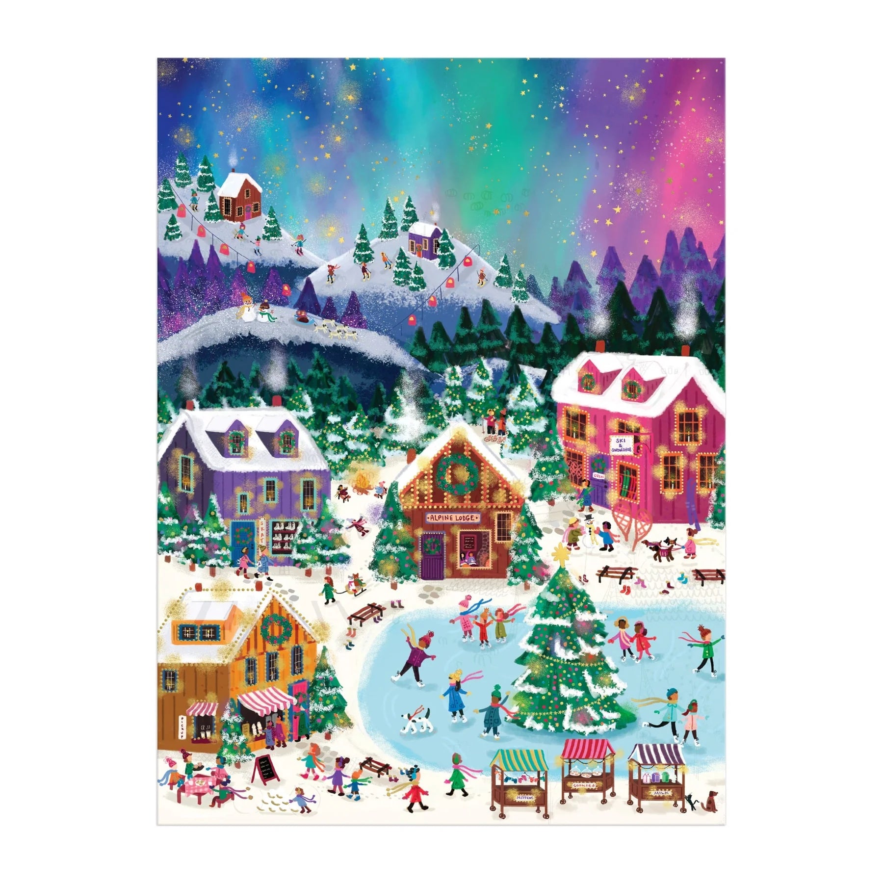 Northern Lights Puzzle 1000 Foil