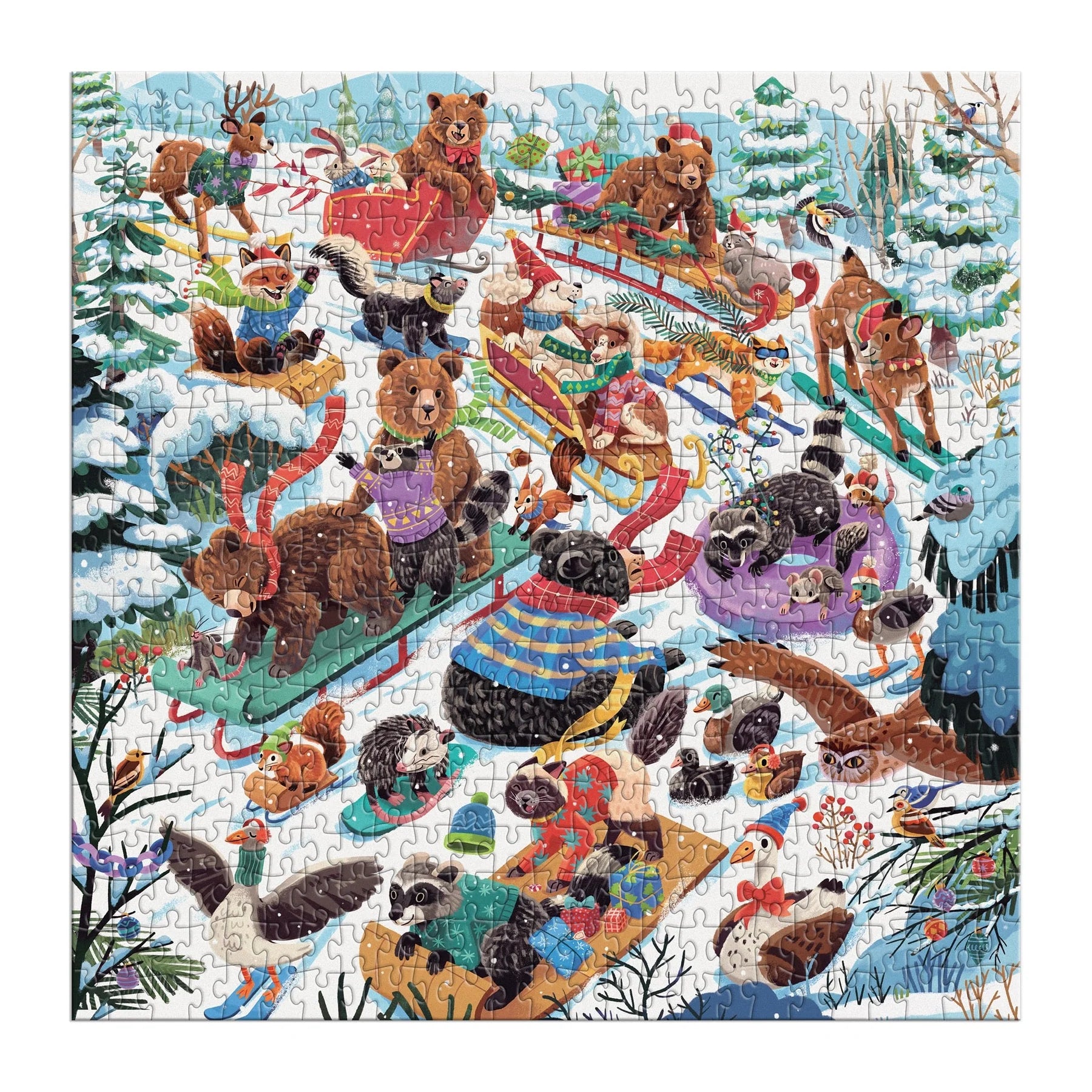 Dashing All The Way Puzzle 500