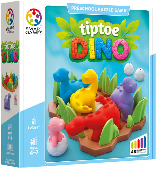 Tiptoe Dino Preschool Puzzle Game - NEW 2026
