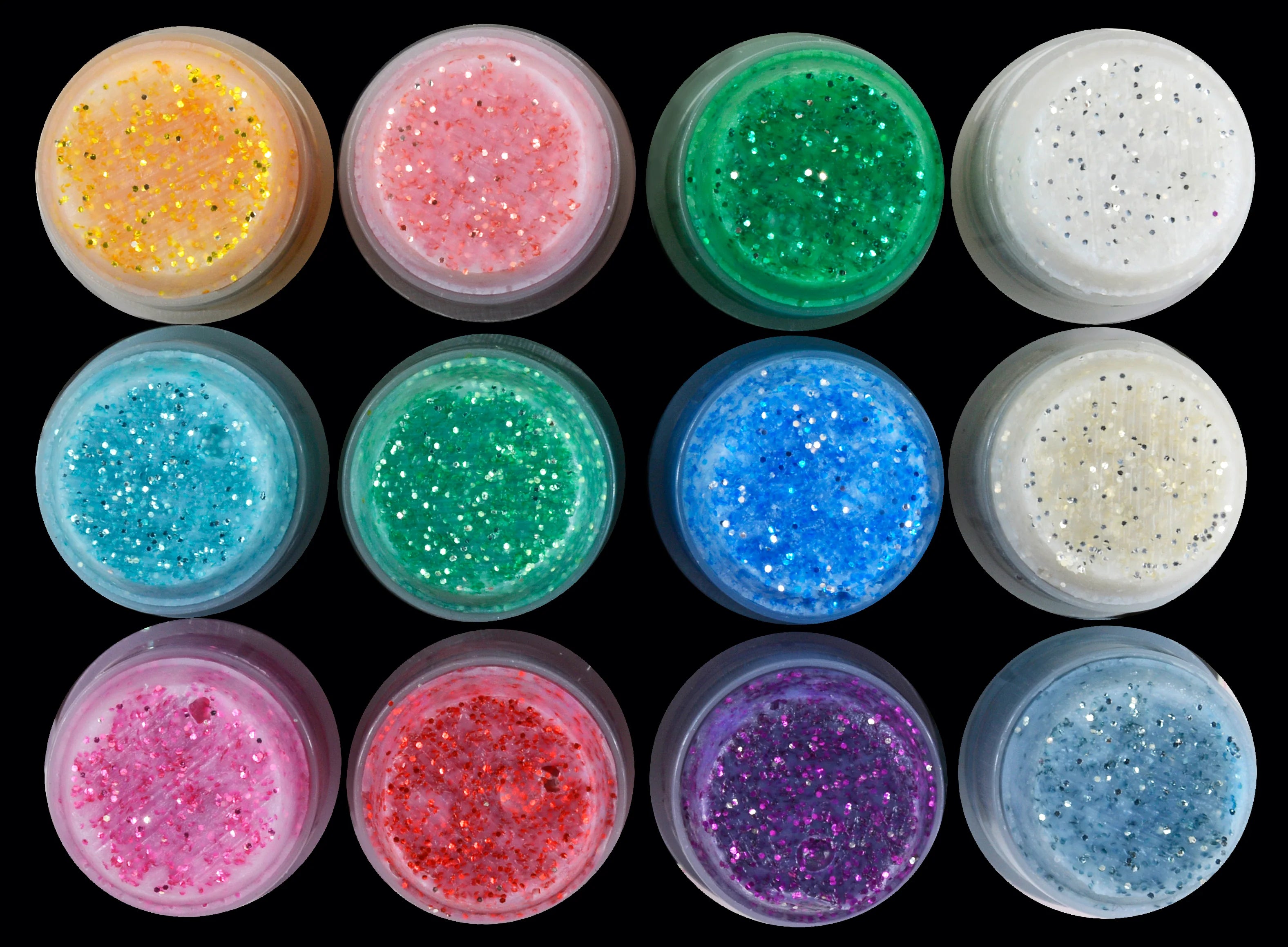 NEW! Glitter Stix, Mess Free Glitter, Set of 12 Colors