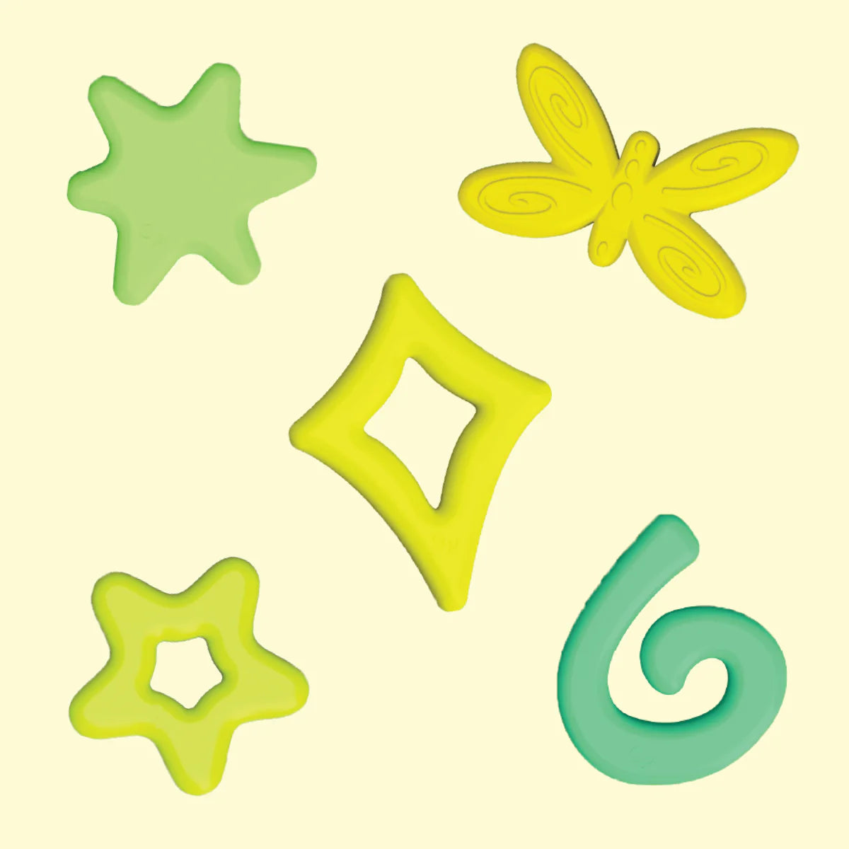 Mini Sensory Play Jar Gift Set - Green / Firefly