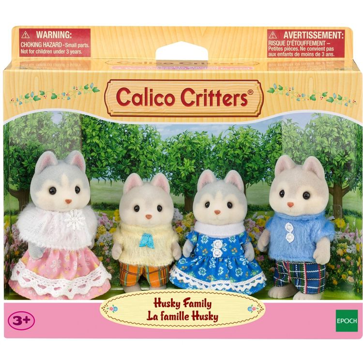Calico Critters Husky Family