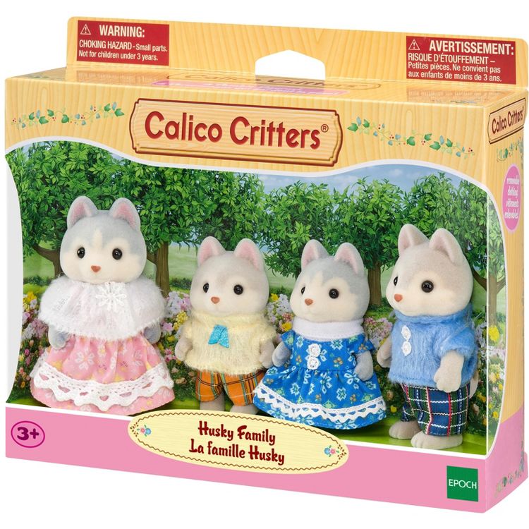 Calico Critters Husky Family