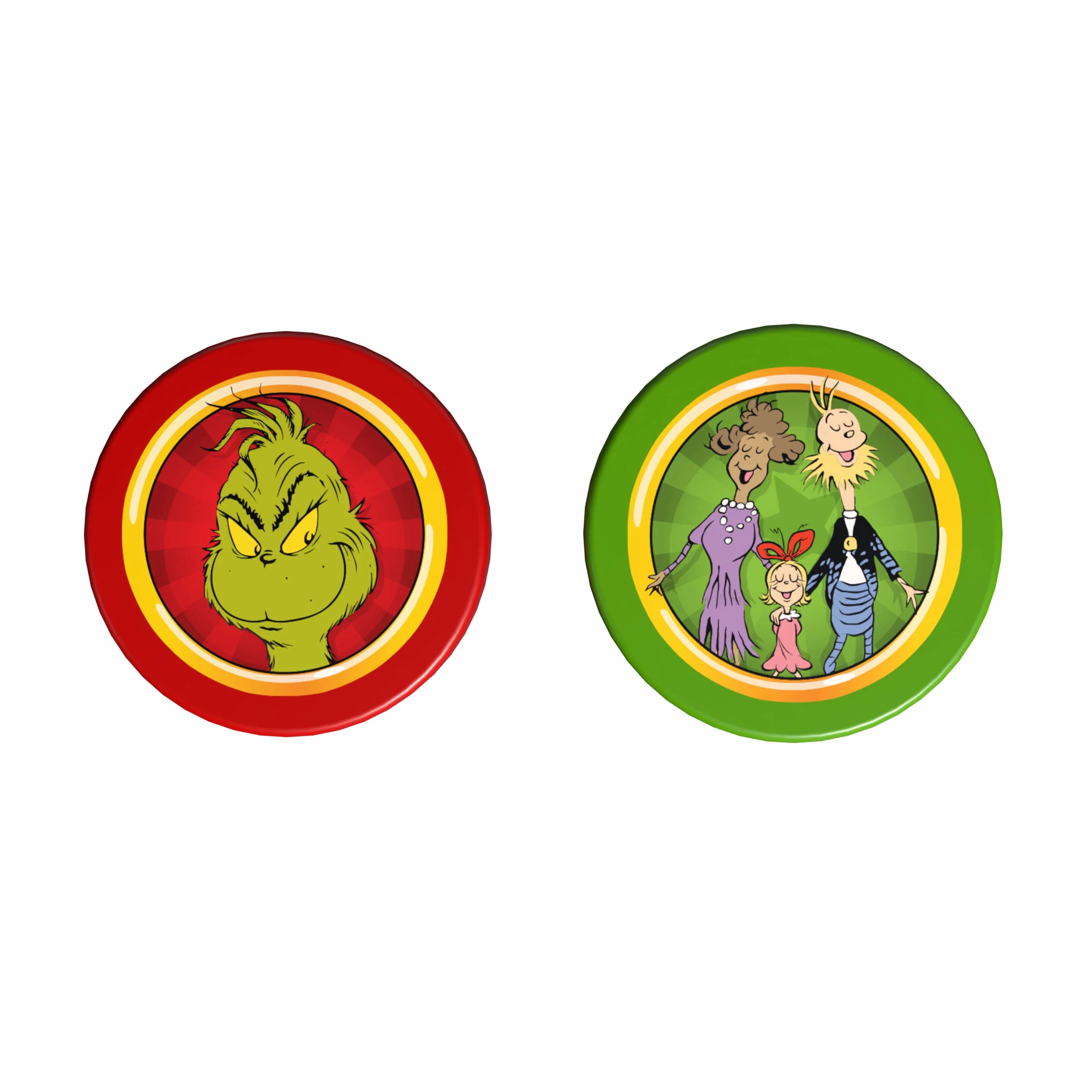 The Grinch Checkers and Tic Tac Toe Tin