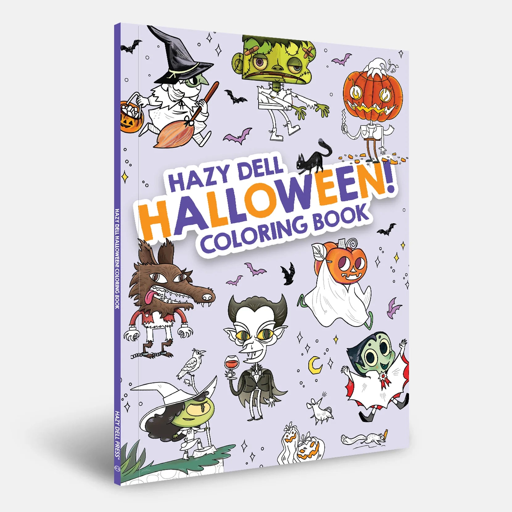 Hazy Dell Halloween Color Book