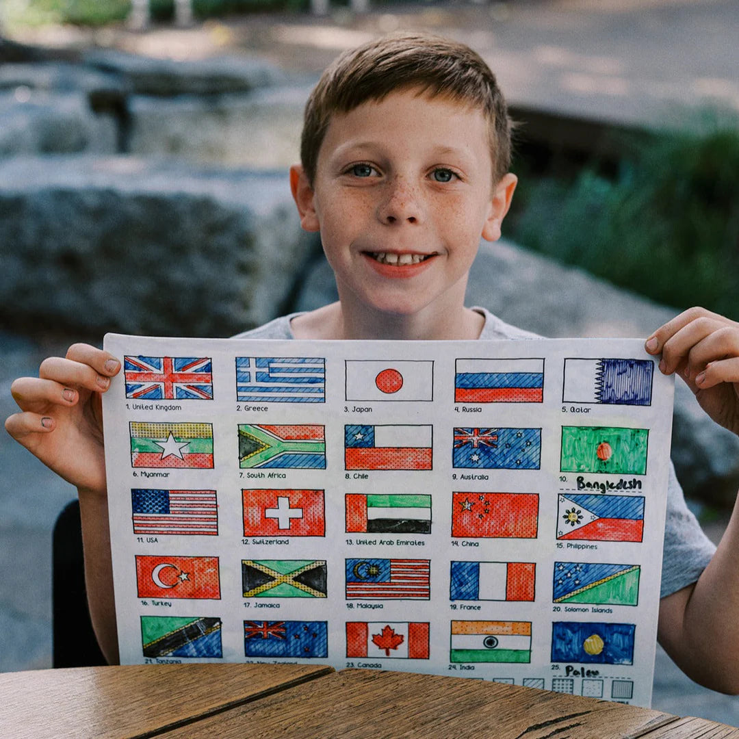 World Countries Classic Mat