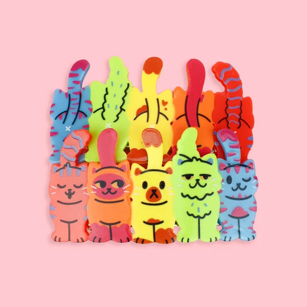 Cat Clips Hair Clip Set