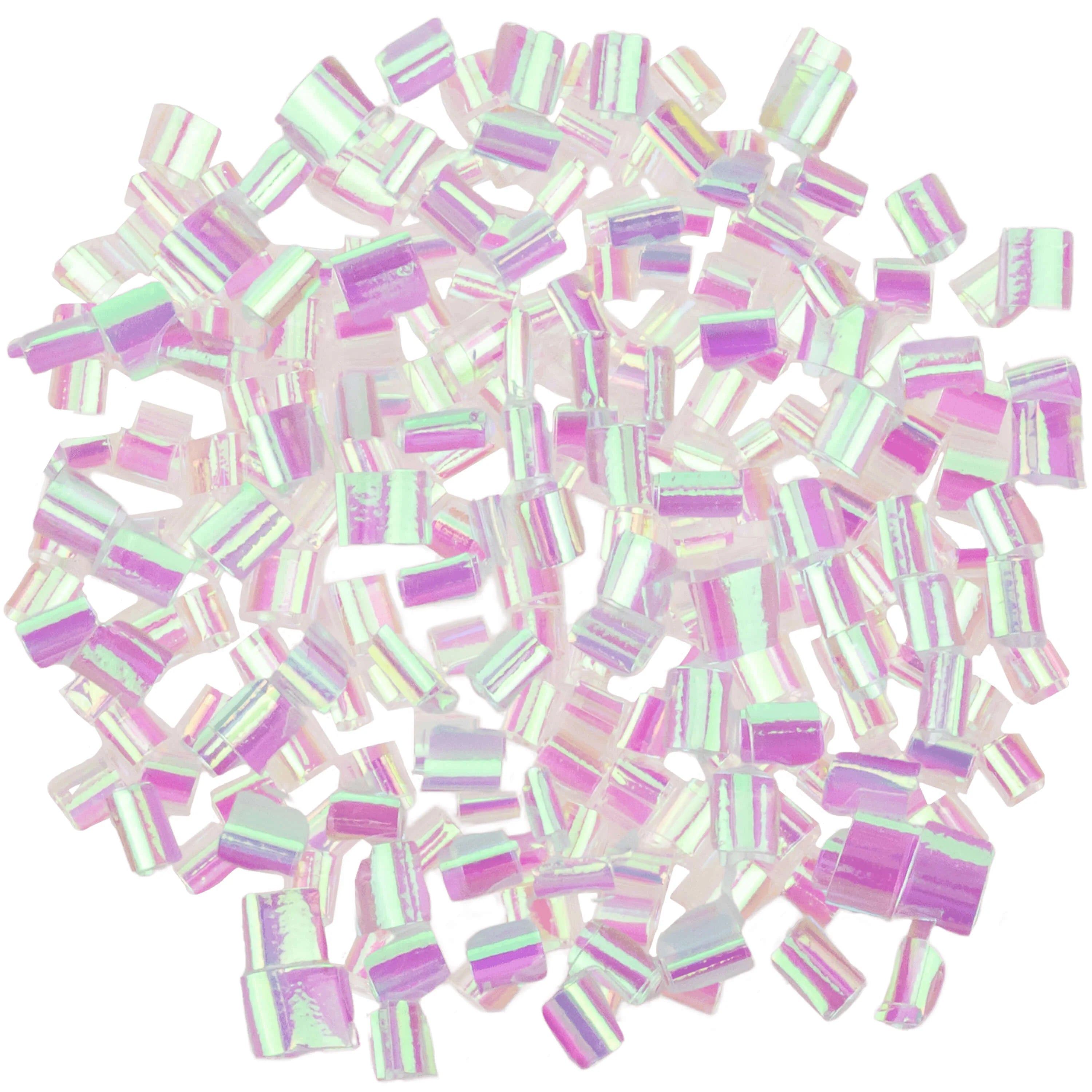 Crunchy Iridescent Bingsu Beads, 1 Ounce