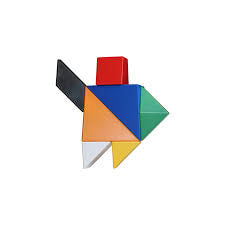Pickagram Magnetic 3D Art Tangram Puzzle