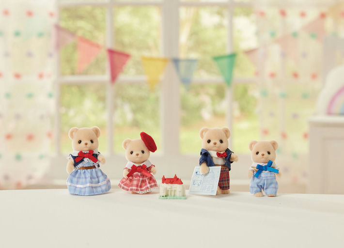 Calico Critters Biscuit Bear Family