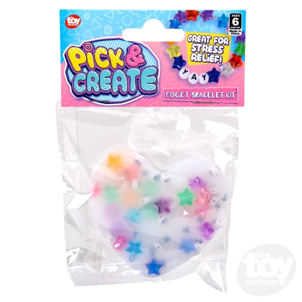 Pick N Create Heart Beaded Fidget Bracelet