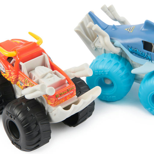 Swimways Monster Jam Wave Sprayers: El Toro Loco & Megalodon