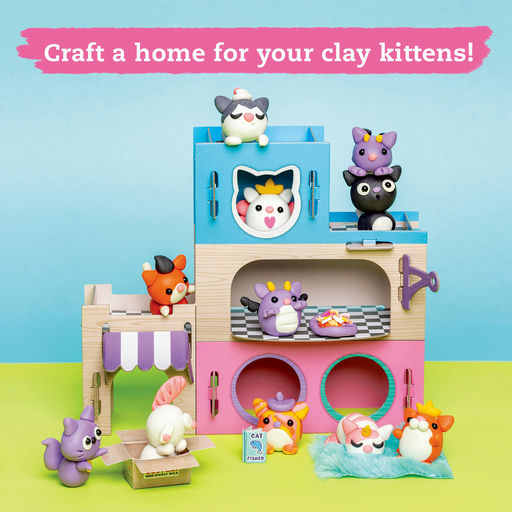 MINI CLAY WORLD KITTY CONDO