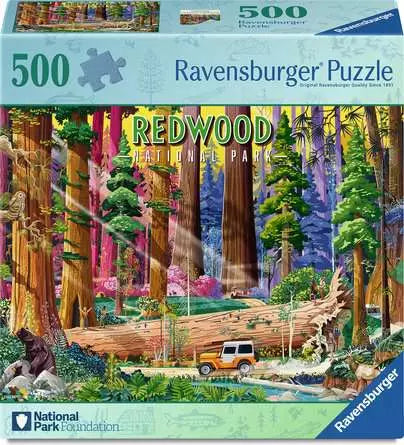 Redwood National Park 500 Piece Puzzle