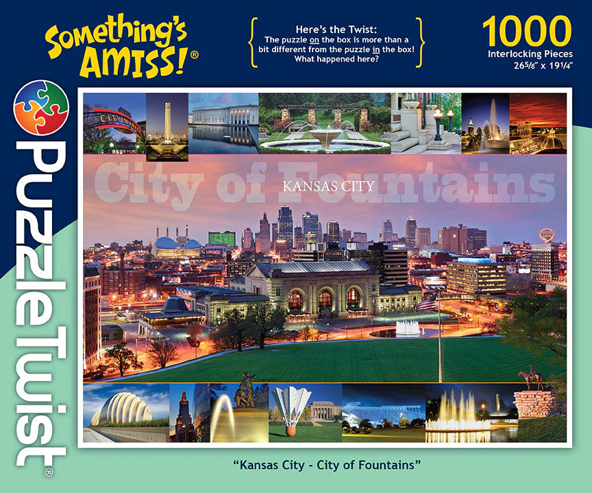 Kansas City - City of Fountains 1,000 Piece