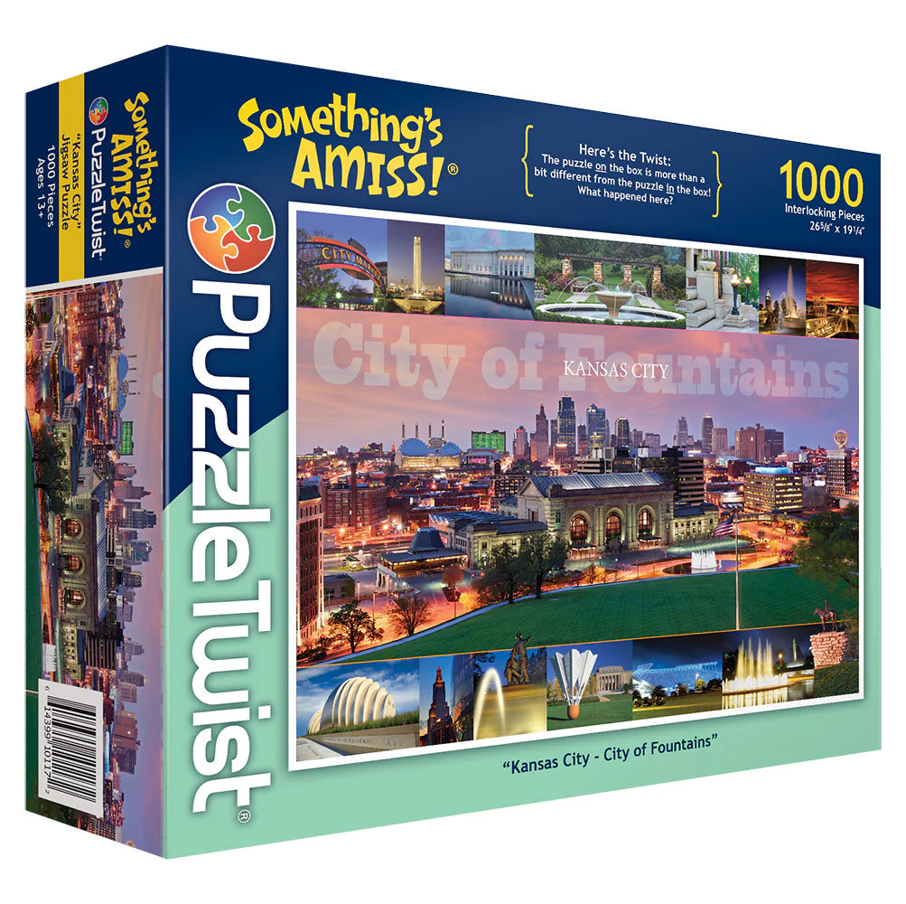 Kansas City - City of Fountains 1,000 Piece
