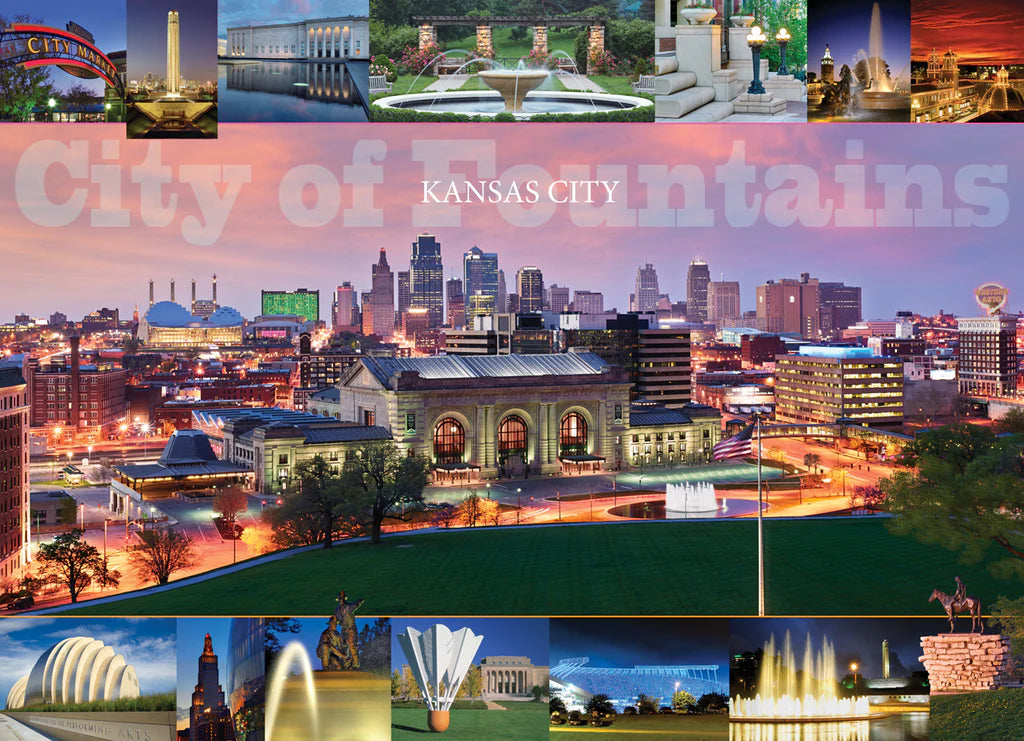 Kansas City - City of Fountains 1,000 Piece