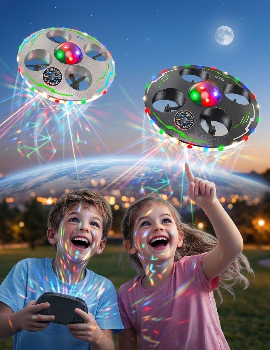 LED UFO RC Flying Saucer