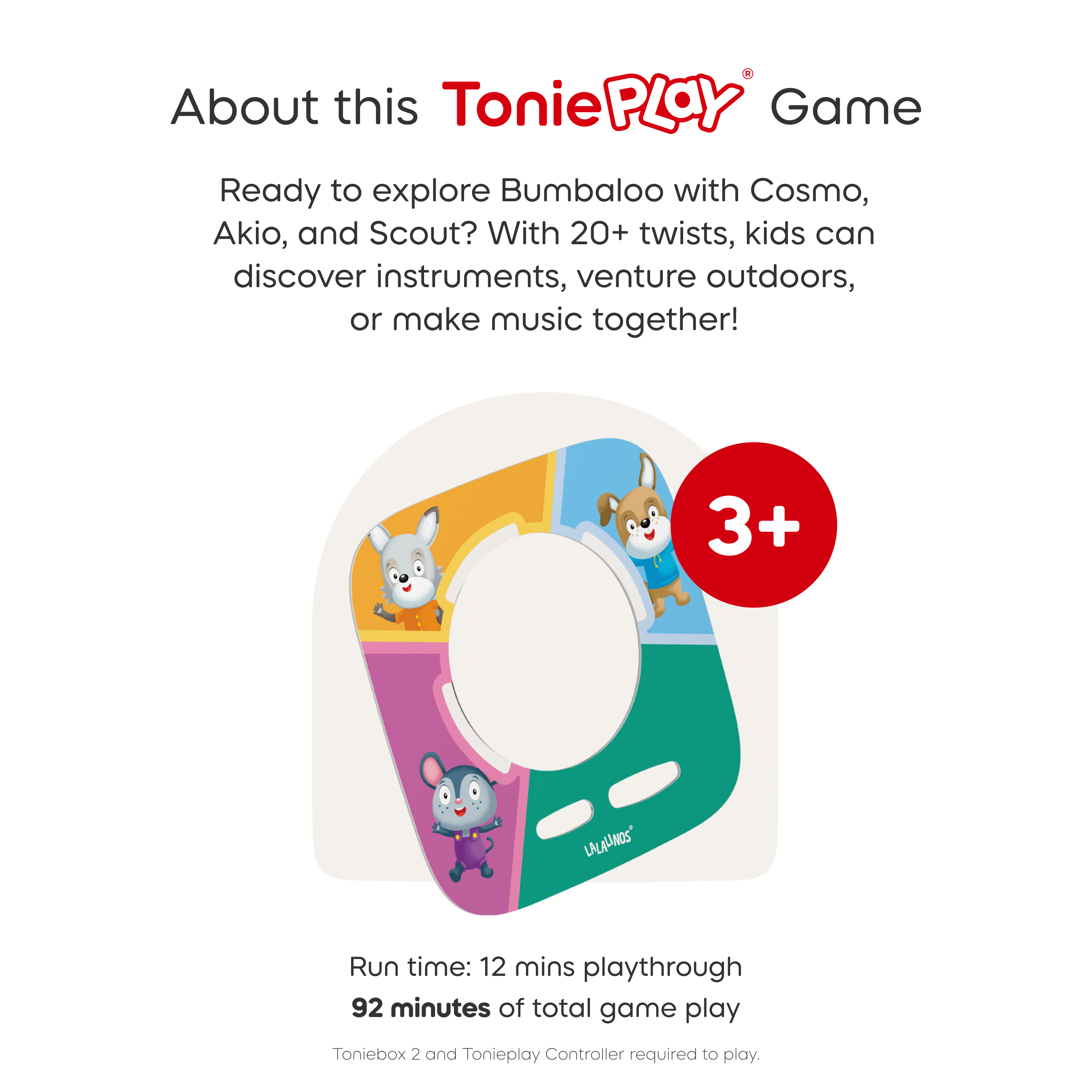 Tonieplay Lalalinos: Your Day in Bumbaloo Game