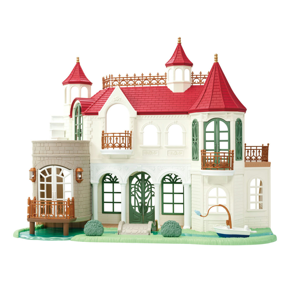 Calico Critters Red Roof Riverside Manor Dollhouse – New Summer 2026