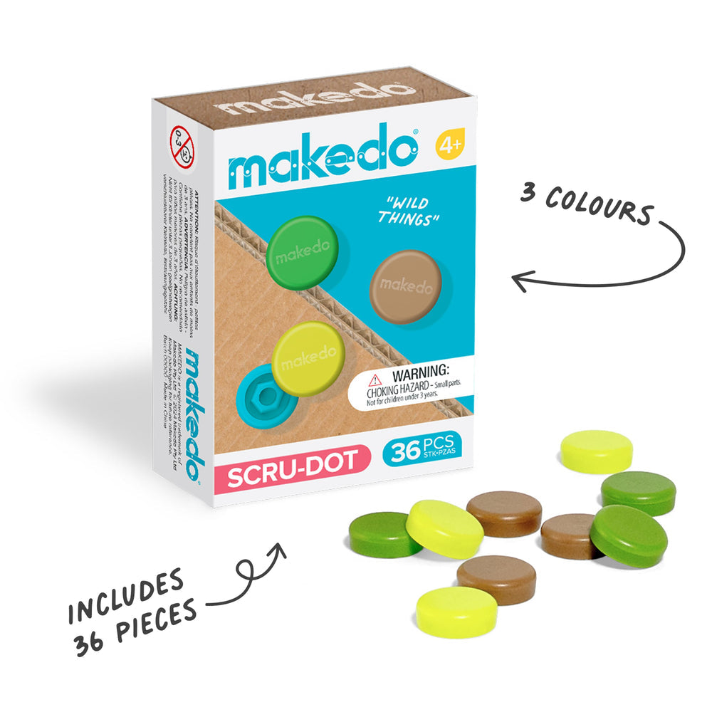Makedo Scru-Dot Wild Things