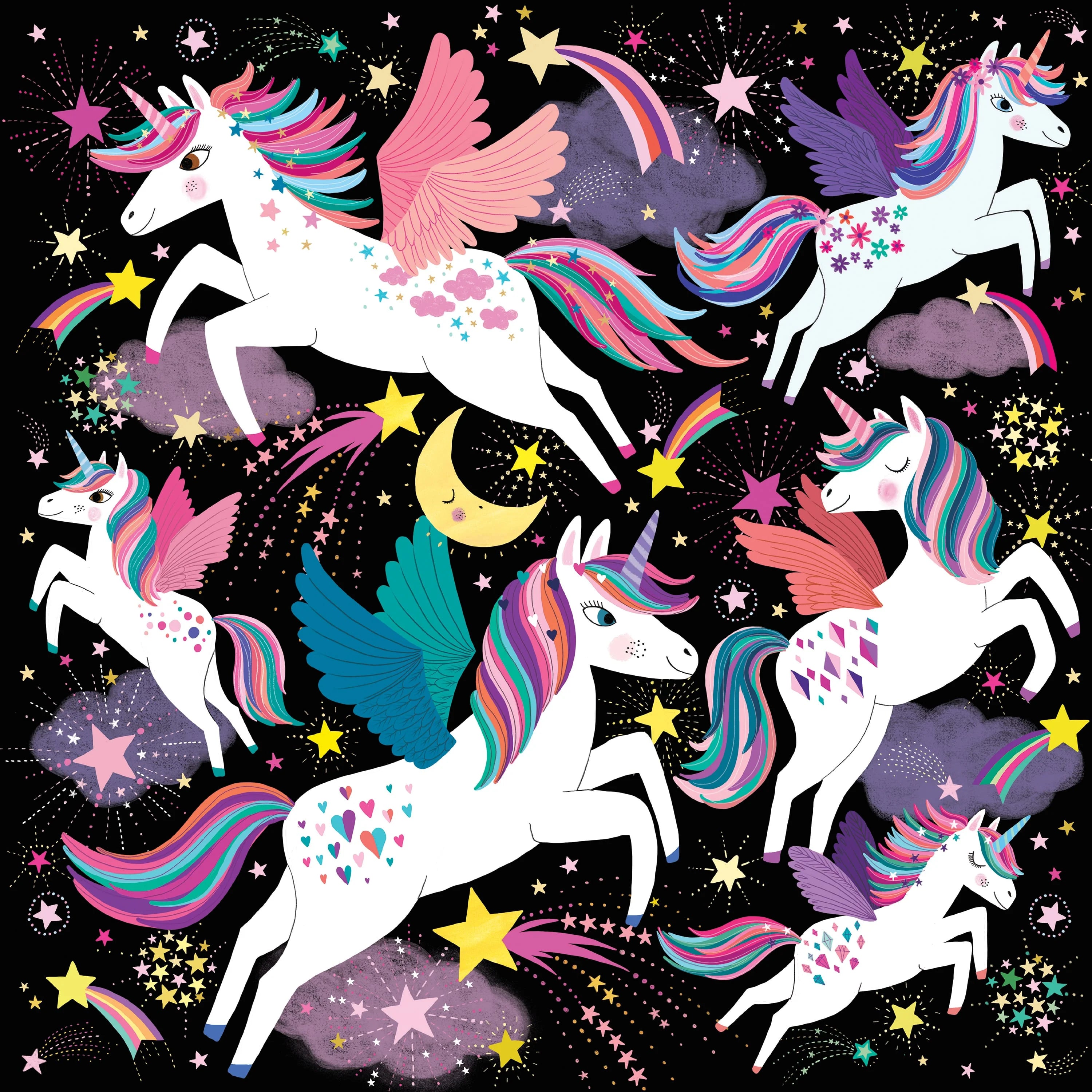 Unicorns Illuminated 300 Pc