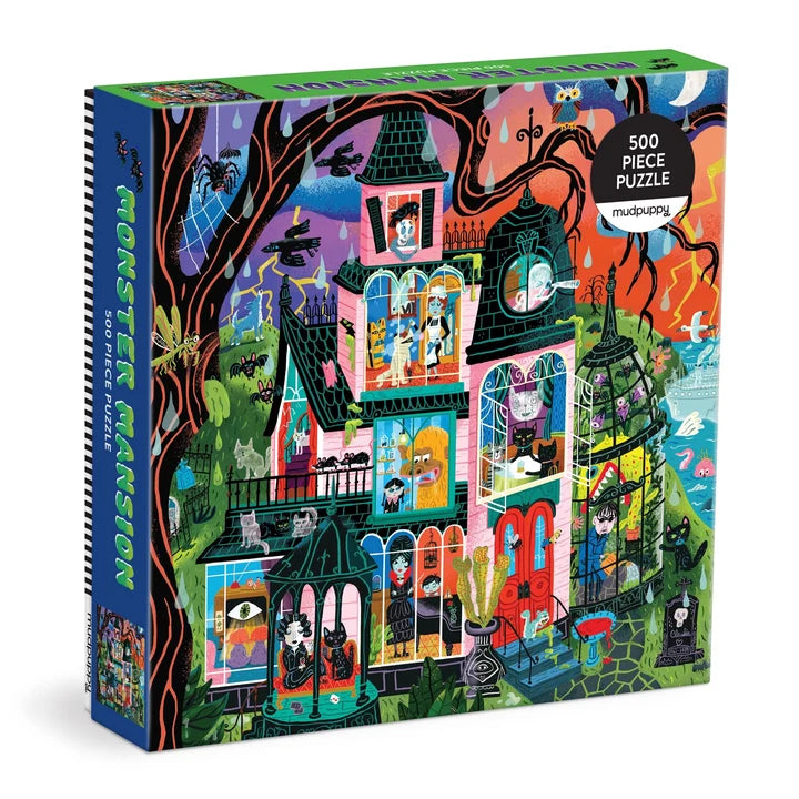 Family Monster Mansion Puzzle 500 (unpriced)