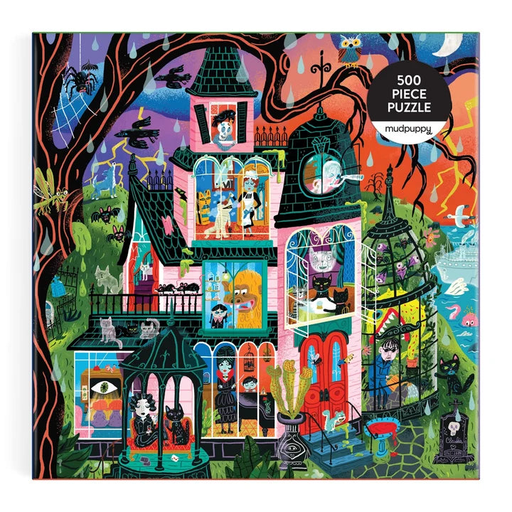 Family Monster Mansion Puzzle 500 (unpriced)