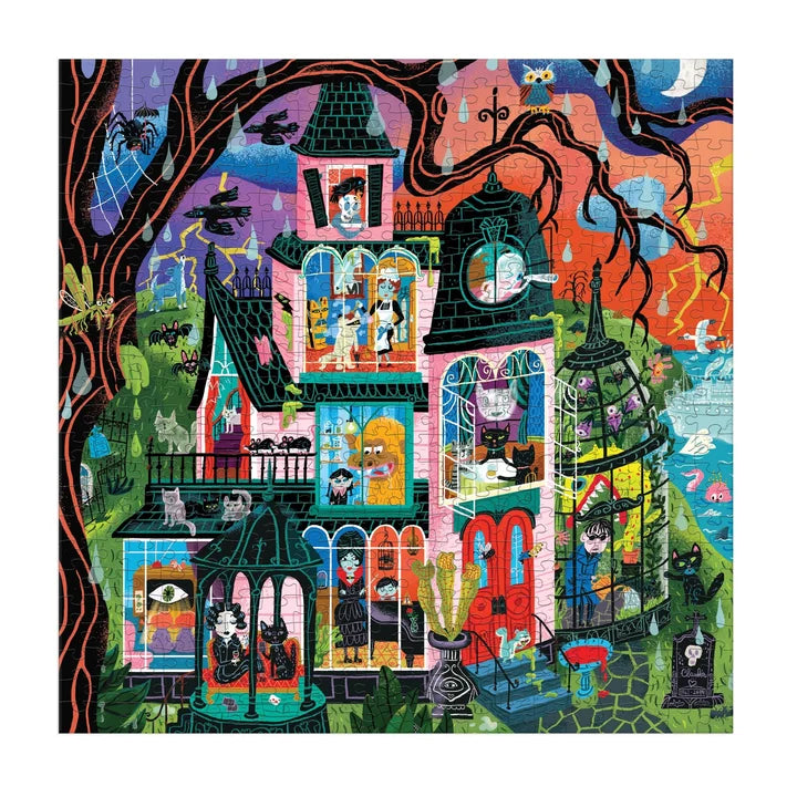 Family Monster Mansion Puzzle 500 (unpriced)