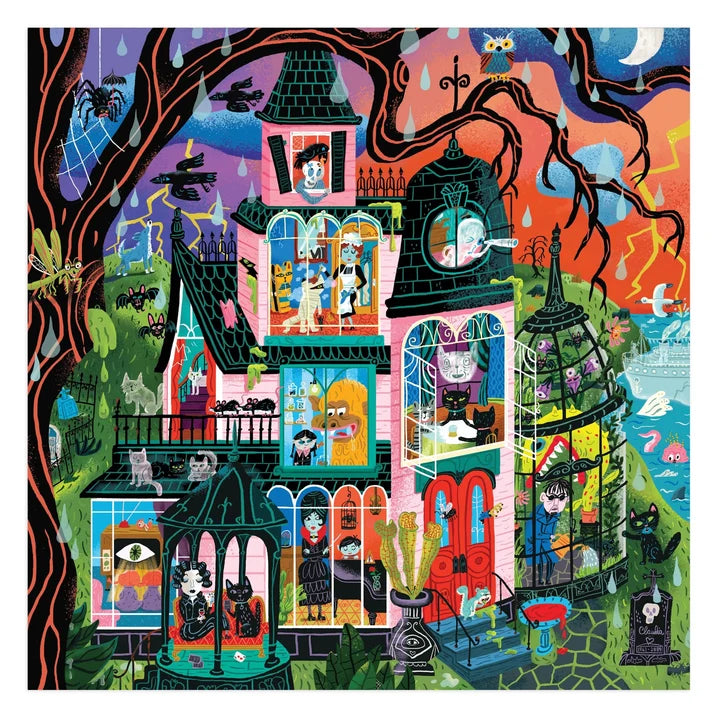 Family Monster Mansion Puzzle 500 (unpriced)